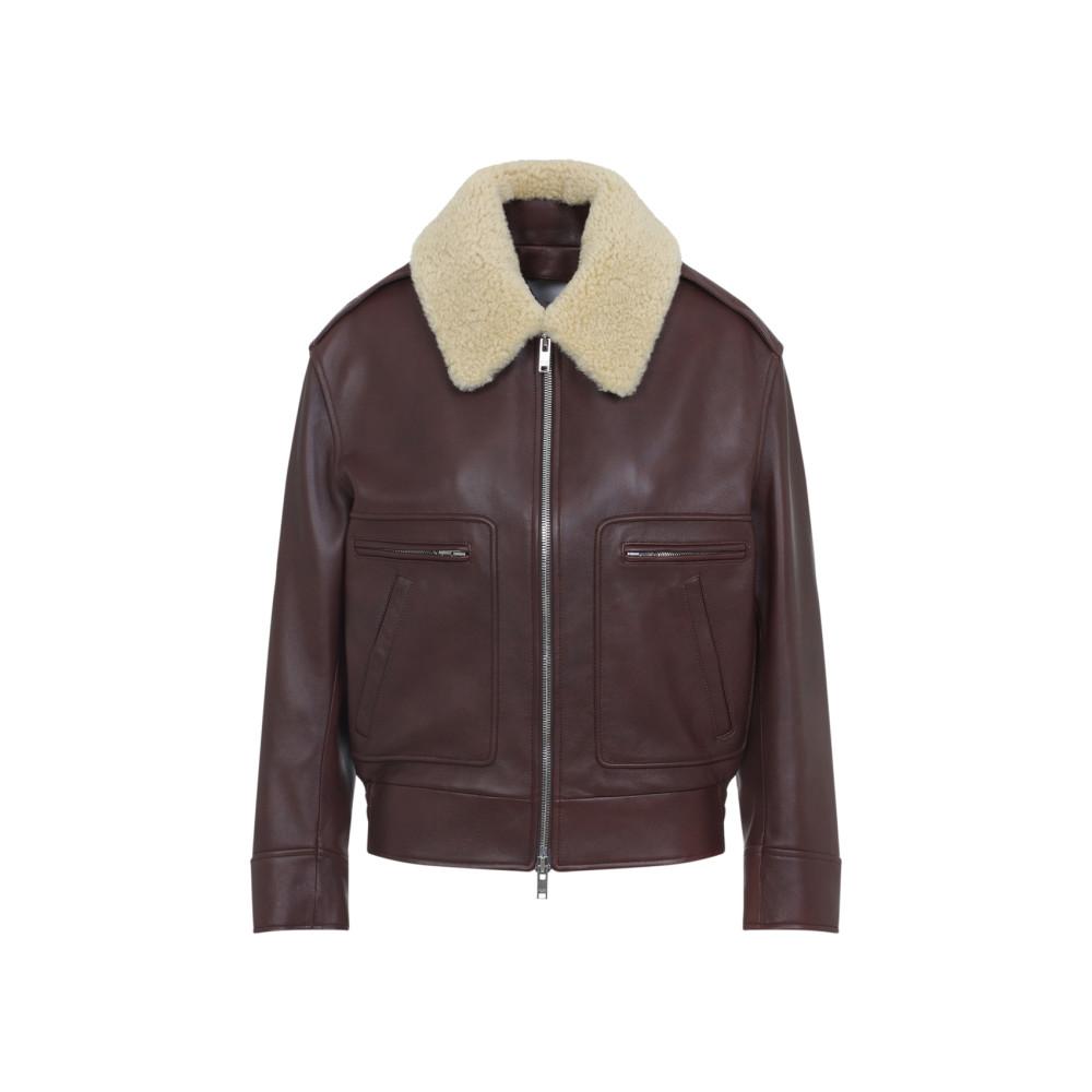 ジャケット BOTTEGA VENETA Woman Jacket Brown 799184V2JI0 2113 Bottega Veneta Leather jackets for Women | Online Sale up to