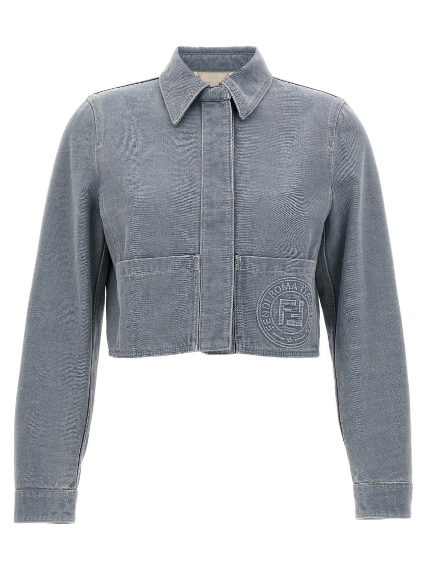 アウターその他 FENDI 'Go-To' jacket Light Blue Fendi 'Go-To' Jacket in Blue | Lyst