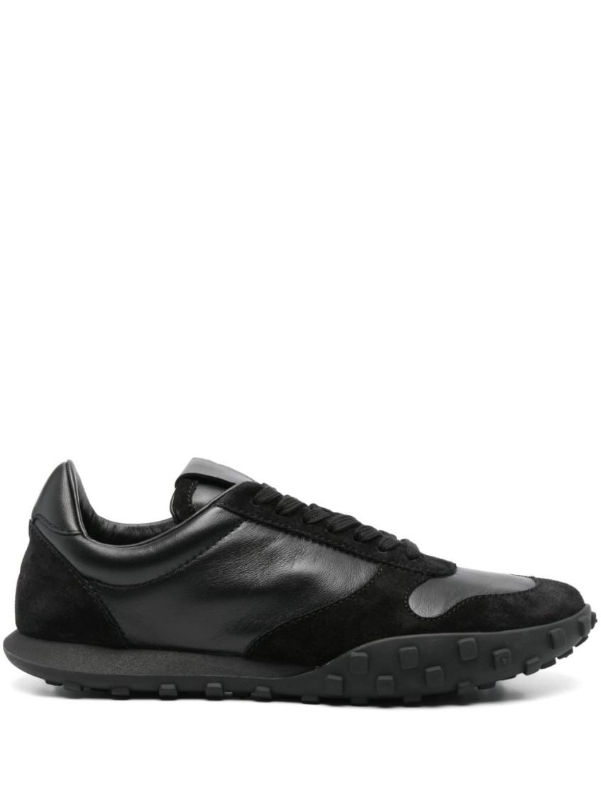 スニーカー Jil Sander FW25 Sneakers & Slip-On (J16WS0013 P5242102) Leather slip-on sneakers in multicoloured - Jil Sander