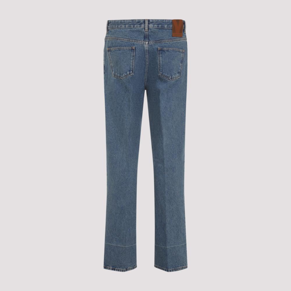 【関税&送料込】Valentino Garavani Straight-Leg Denim Jeans Valentino Garavani straight-leg Jeans | Blue | FARFETCH