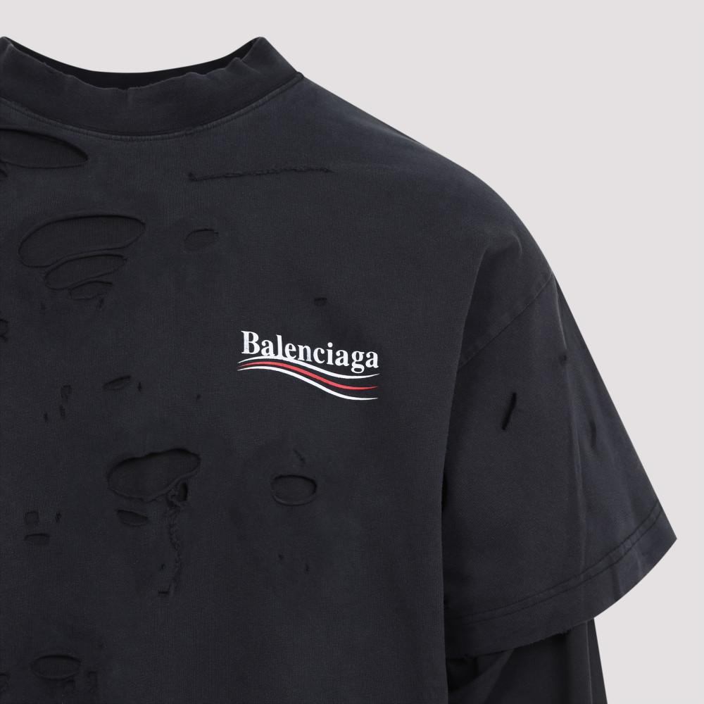 Shirt Faux Balenciaga (balenciaga replica t shirt)