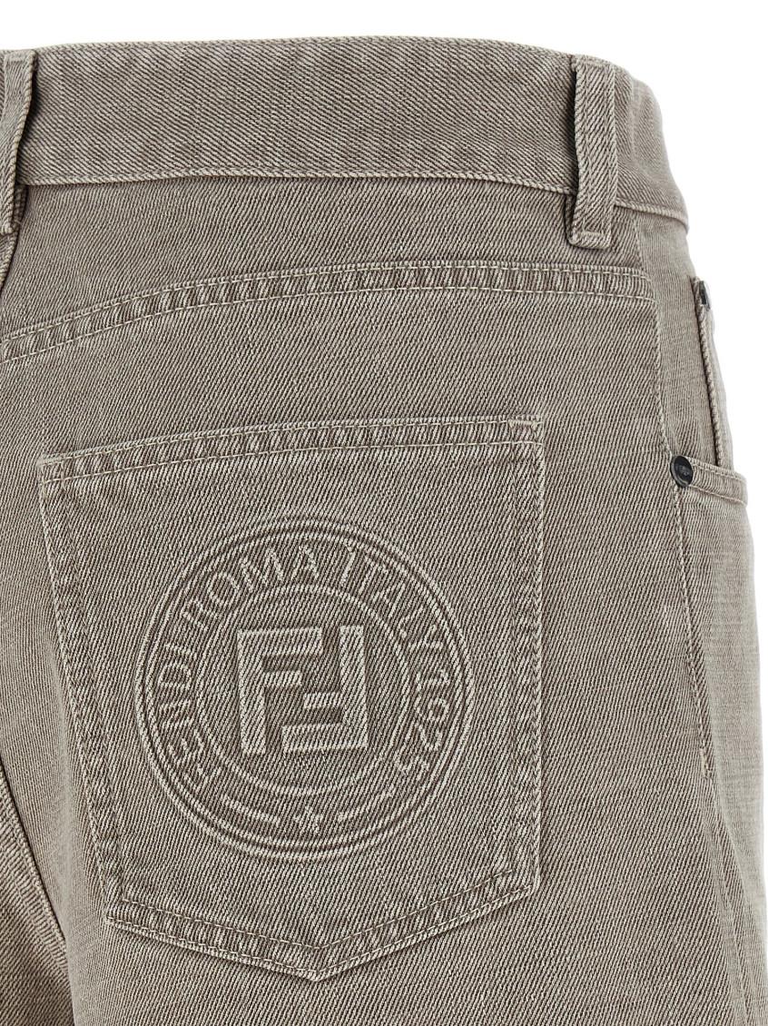 Fendi Stamp 1925' Shorts in Gray | Lyst