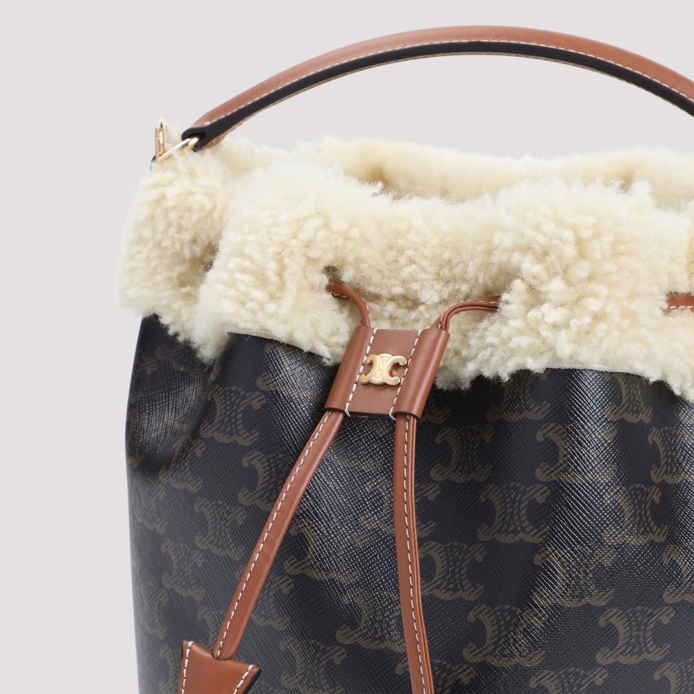 Celine Clara Bucket Bag in Black | Lyst
