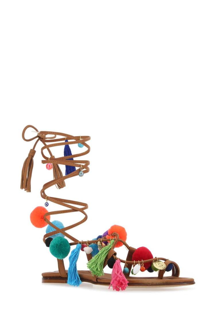 Alameda Turquesa Flat sandals for Women | Online Sale up to