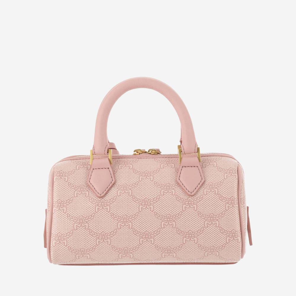 ハンドバッグ MCM 'Ella Boston' medium handbag Medium Ella Boston Bag in Visetos Black | MCM ®US