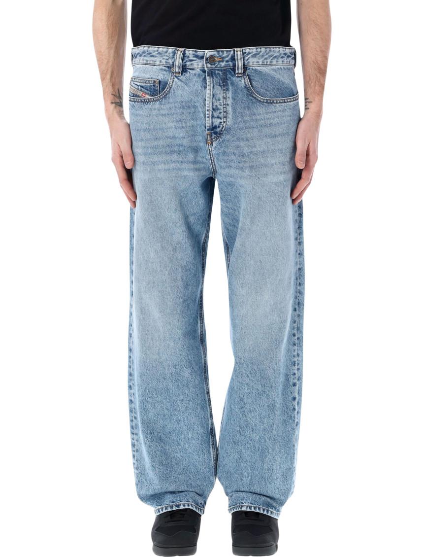 DIESEL Relaxed 2001 D-Macro Jeans in Blue for Men | Lyst