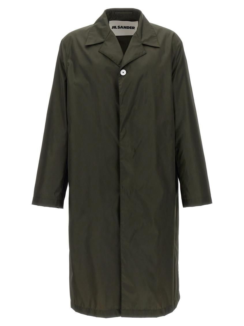 JIL SANDER オリーブ トレンチコート Jil Sander Trench coats for Women | Online Sale up to 86% off | Lyst