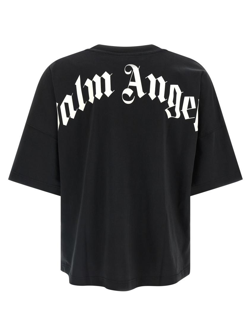Palm Angels｜SHORT-SLEEVED ROUND NECK T-SHIRTS (PMAA001S Palm Angels Burning Head Short-Sleeve T-Shirt 'White/Yellow