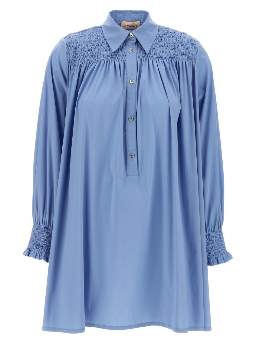 ワンピース LE TWINS 'Bianca' dress Le twins Bianca Dress in Blue | Lyst
