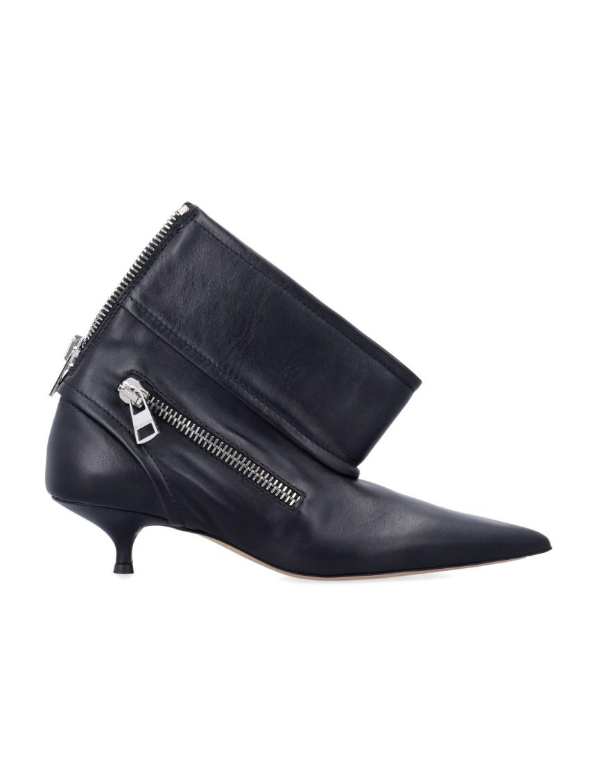 ミドルブーツ JW ANDERSON Women Boots ANW43065A20100 54833 BLACK Black Chain leather ankle boots in black - JW Anderson | Mytheresa