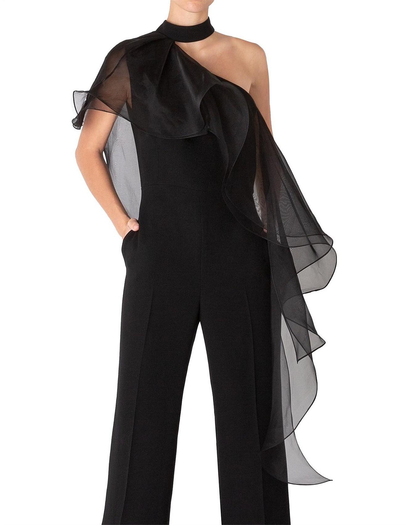 carla zampatti black jumpsuit