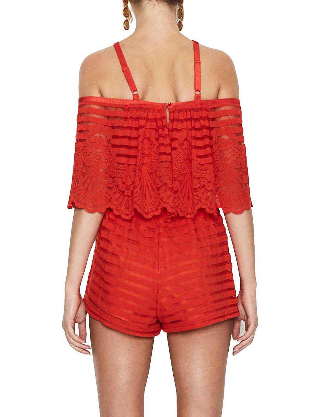 alice mccall red playsuit