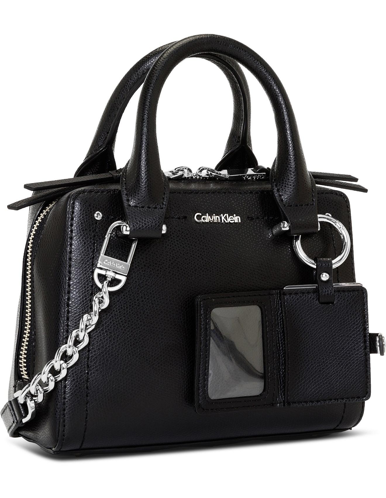 calvin klein hayden satchel
