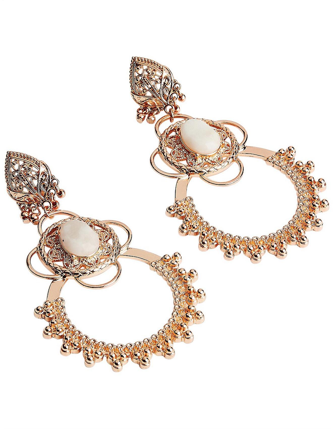 Women S Metallic Montague Cat Grand Earrings Women S Metallic Montague Cat Grand Earrings