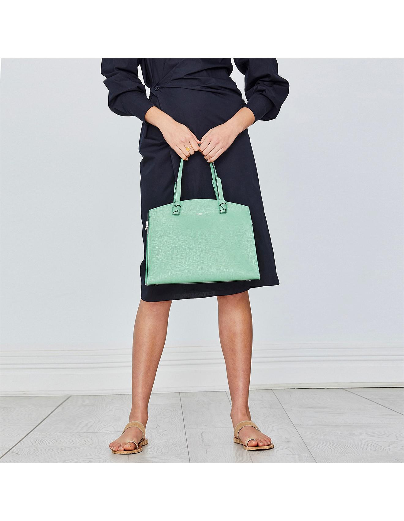 Leather Handbag Oroton Atlas Small Day Bag Leather Bag Atlas Day