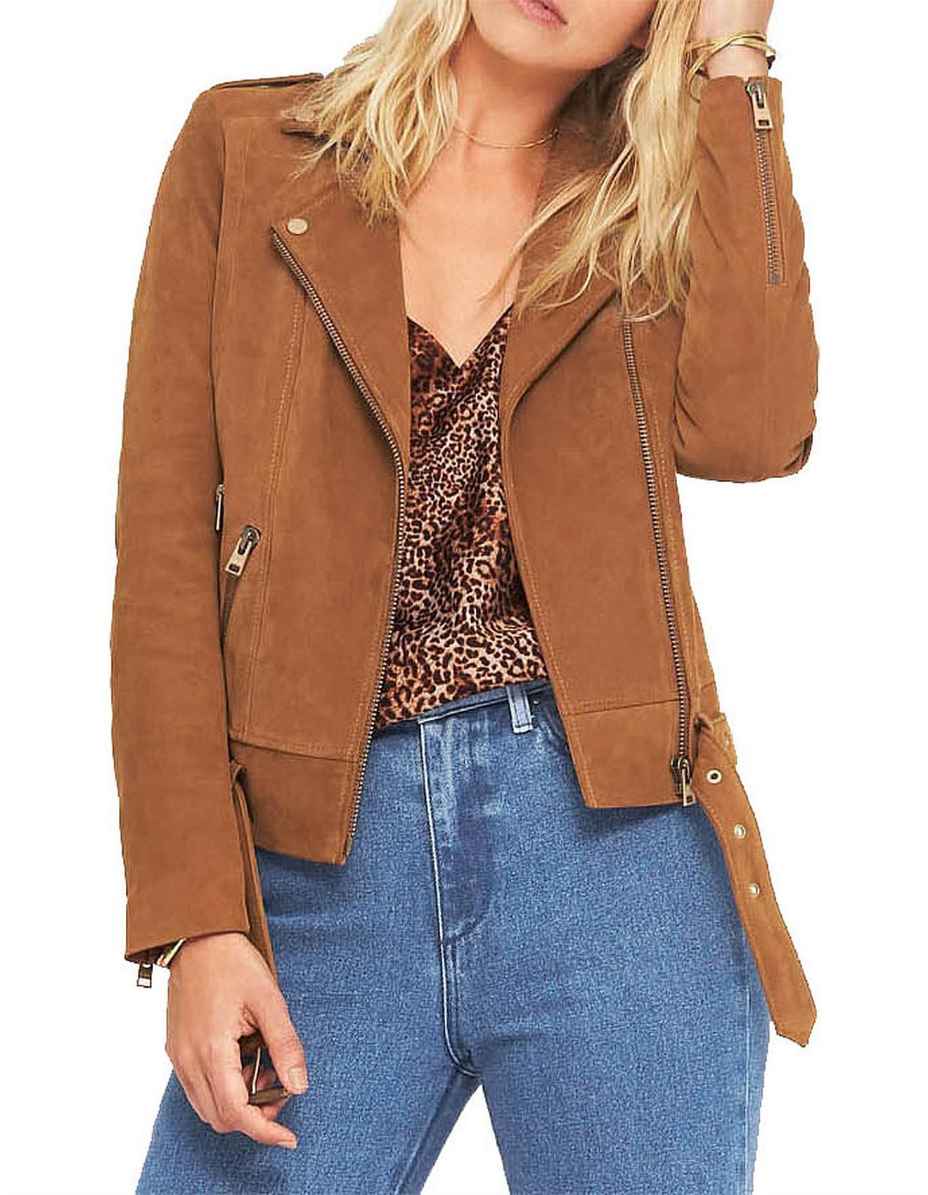 Tigerlily Suede Austin Jacket Lyst