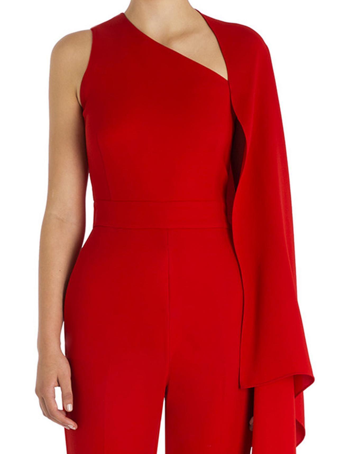 carla zampatti red jumpsuit