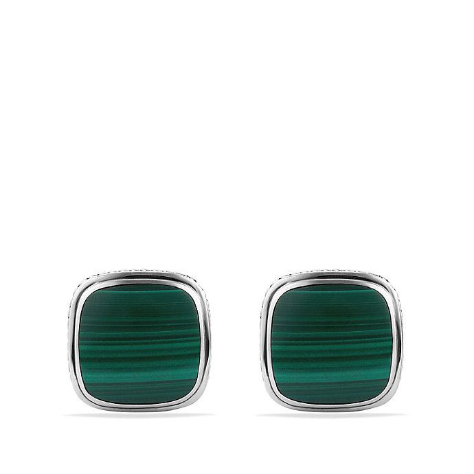 Lyst David Yurman Exotic Stone Cufflinks With Malachite in Metallic