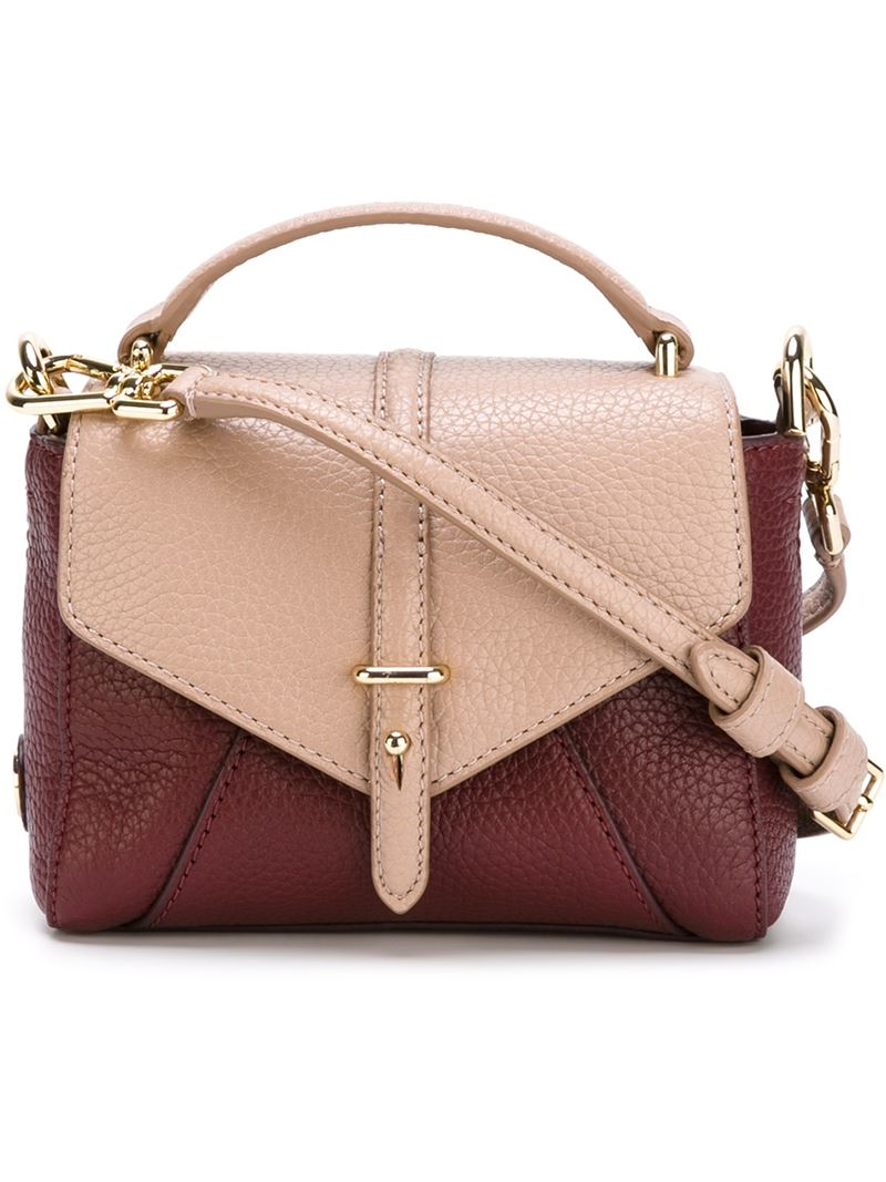 Lyst Tory Burch Tiny '797' Crossbody Bag in Pink