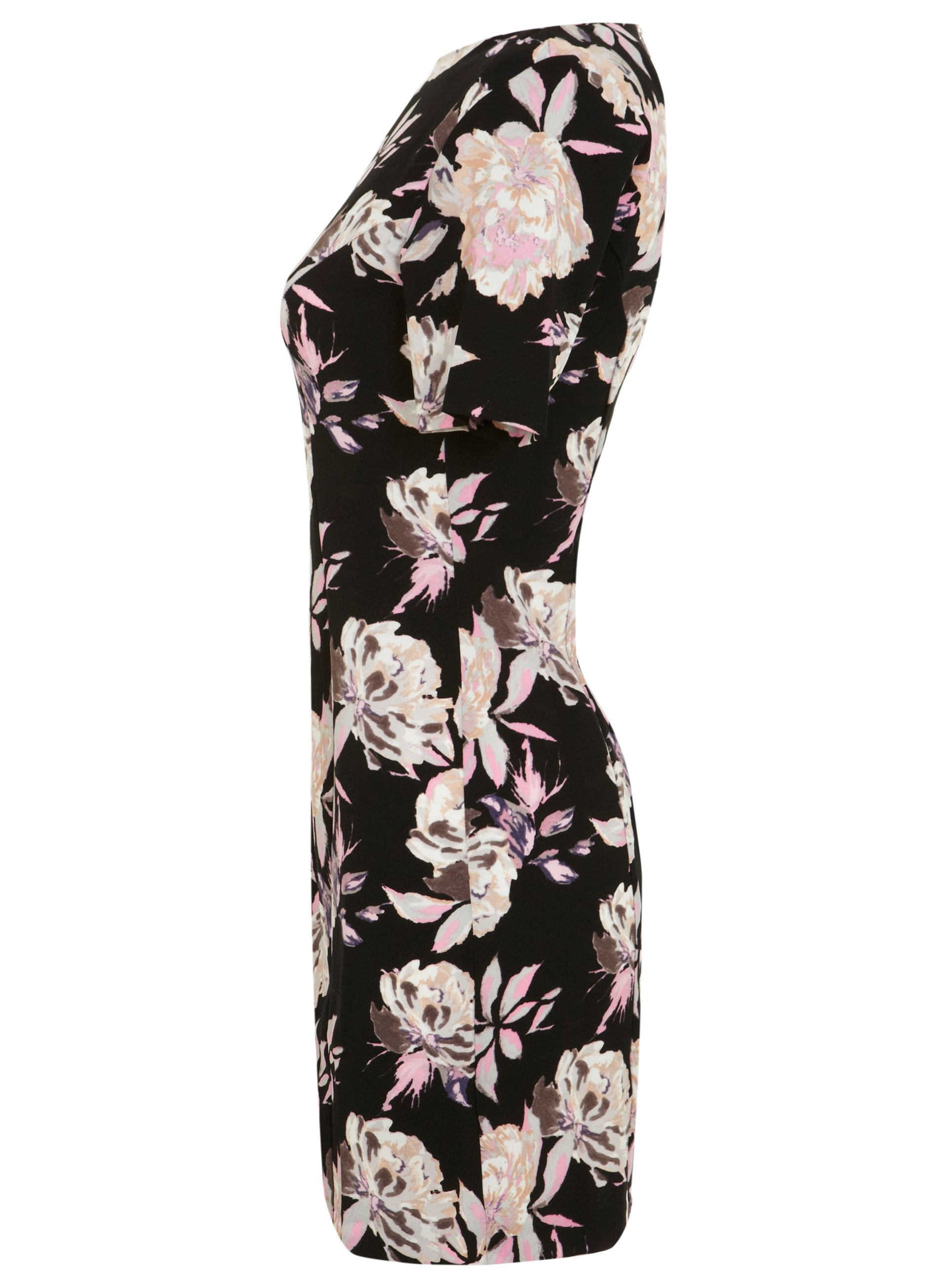 Printed T Shirt Dresses From Miss Selfridge miss selfridge petites printed dress in black lyst Printed T Shirt Dresses From Miss Selfridge miss selfridge petites printed dress in black lyst
