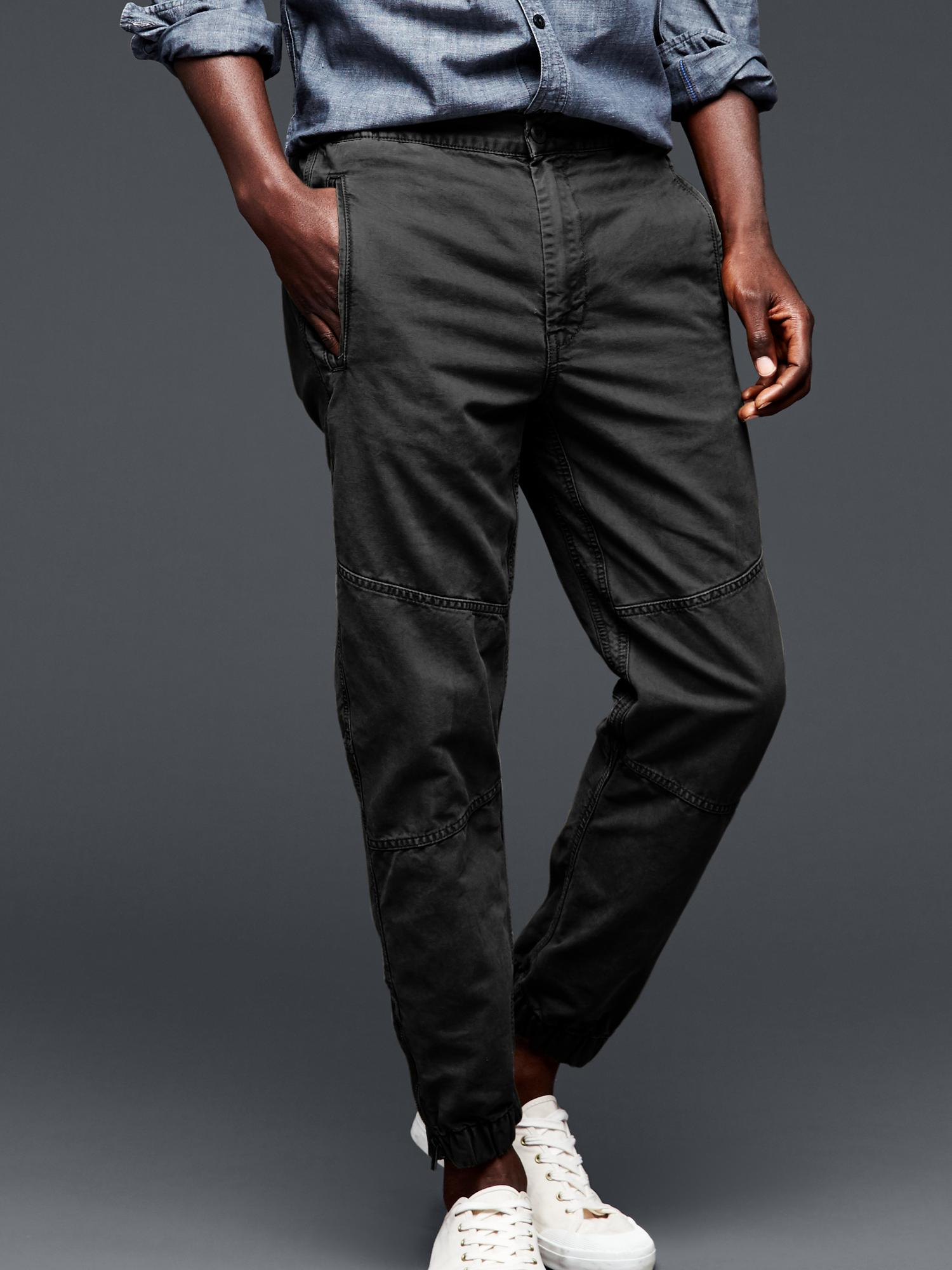 Gap Utility Jogger in Black for Men (BLACK NIGHT) | Lyst