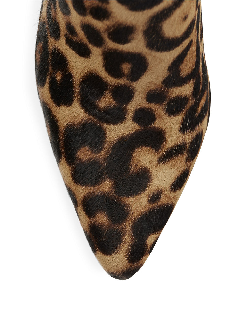 nine west leopard booties