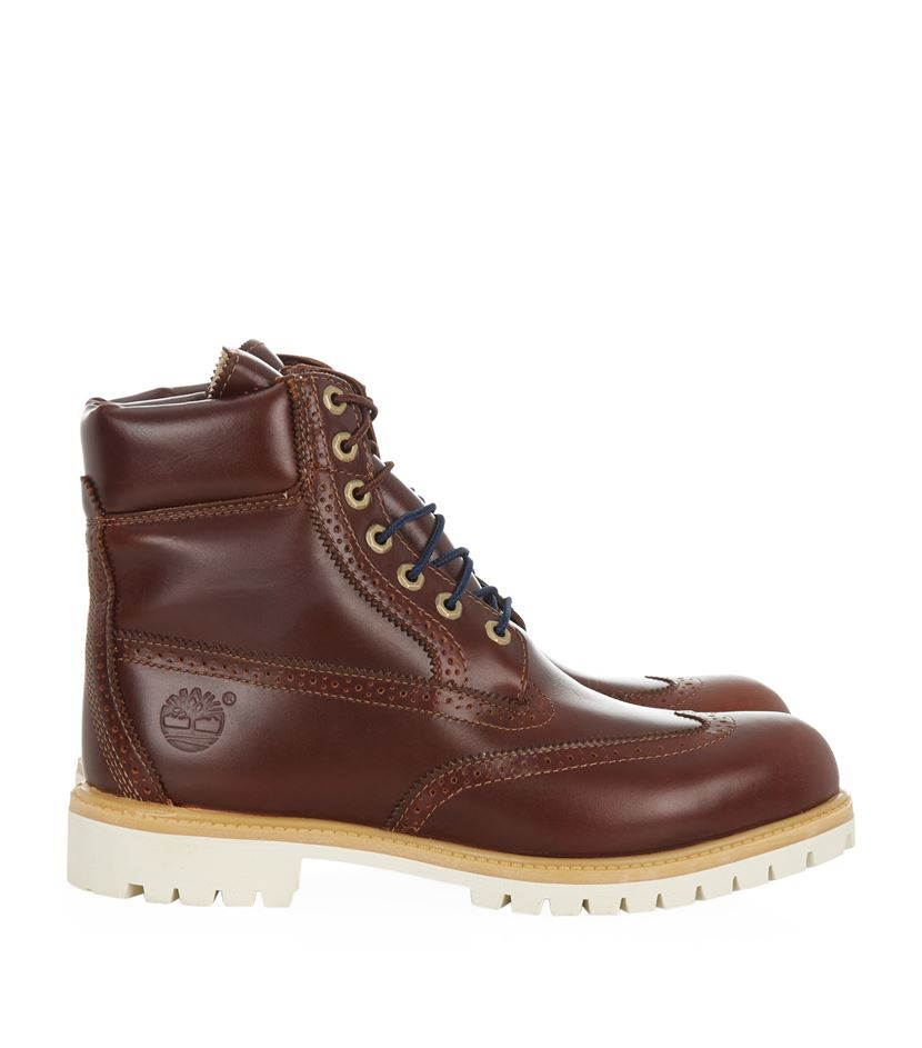 timberland brogue boots