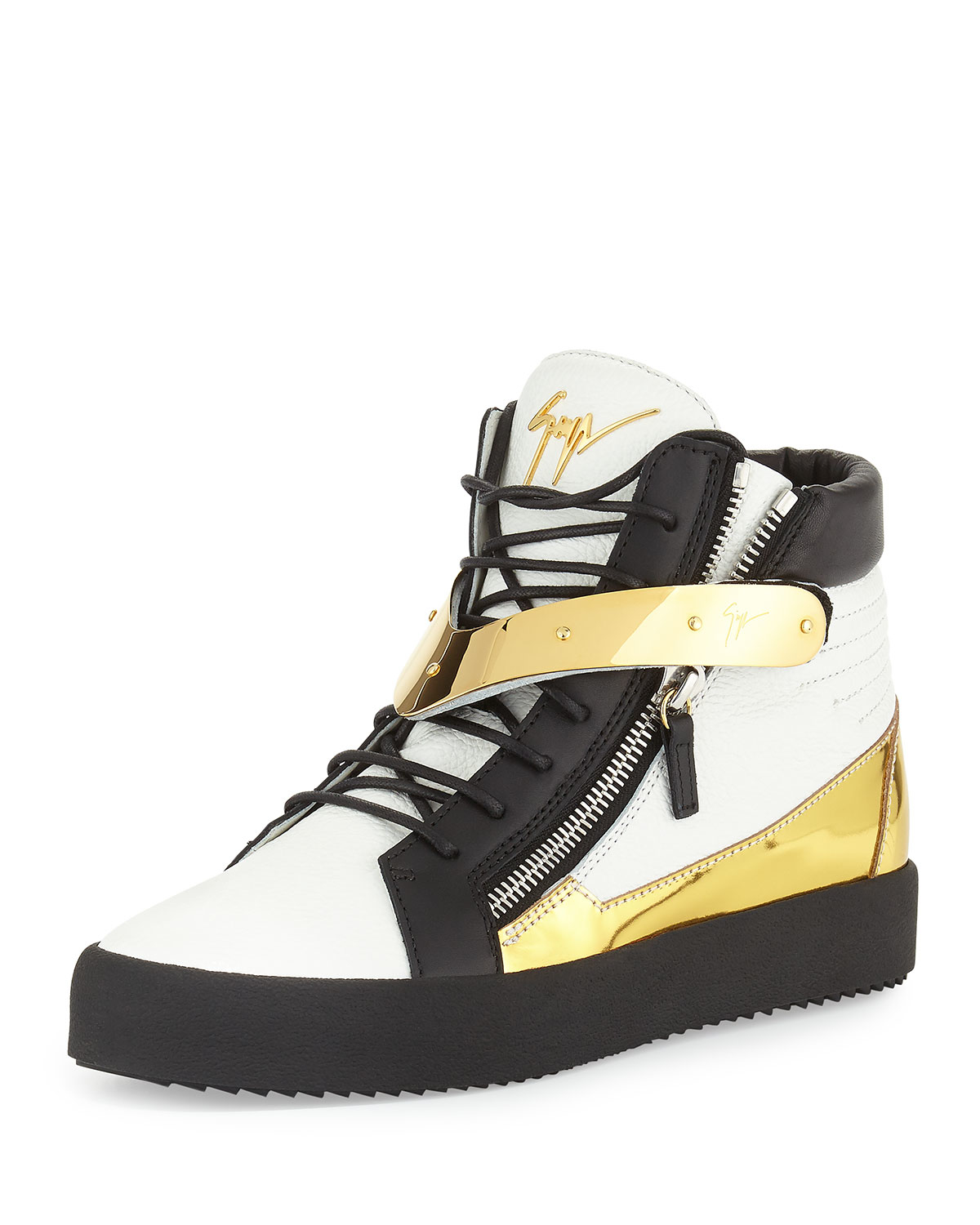 zanotti high top sneakers