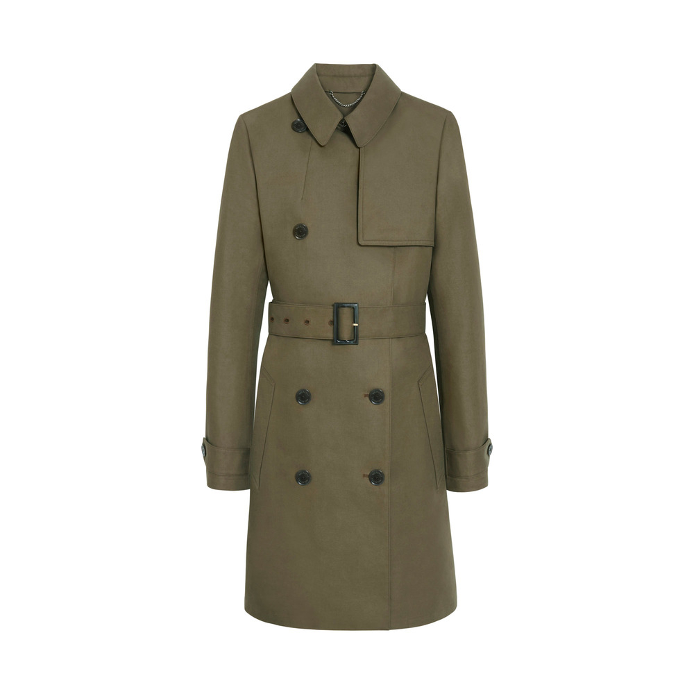 Mulberry Trench Coat in Green - Lyst