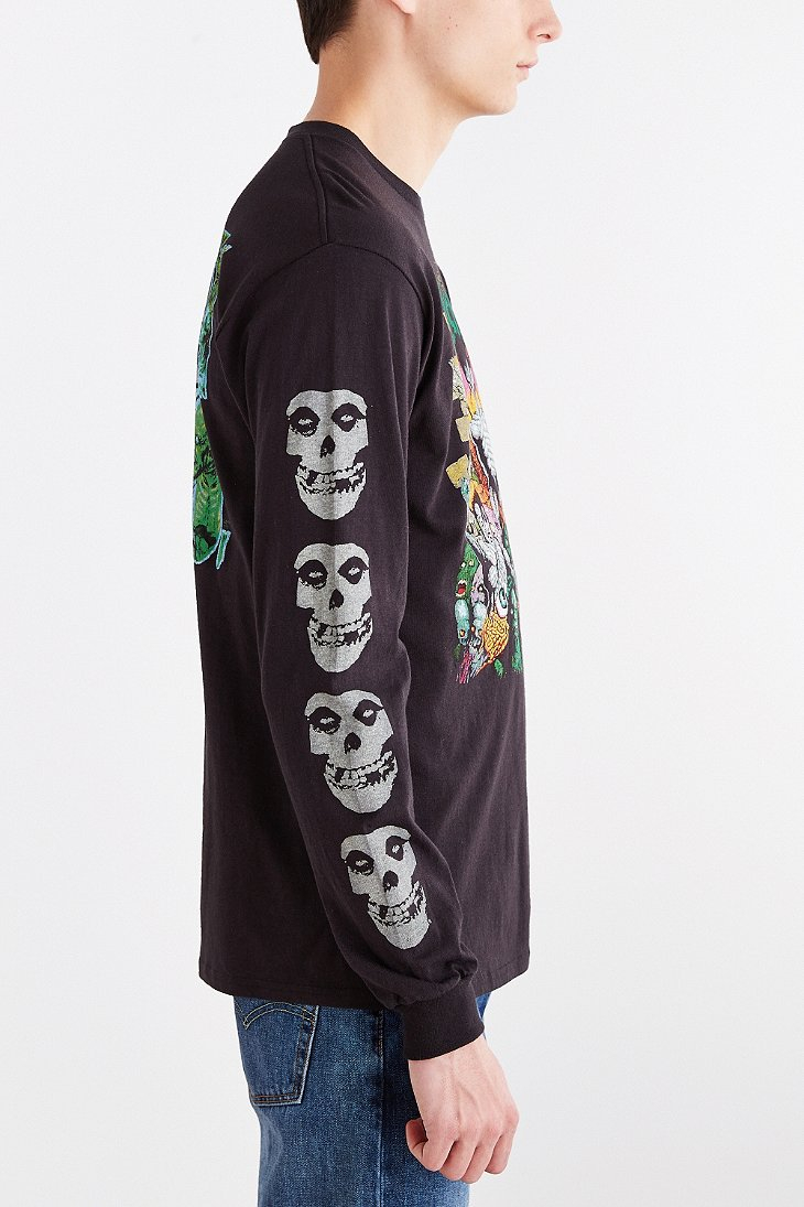Junk Food Misfits Earth Ad Long-Sleeve 