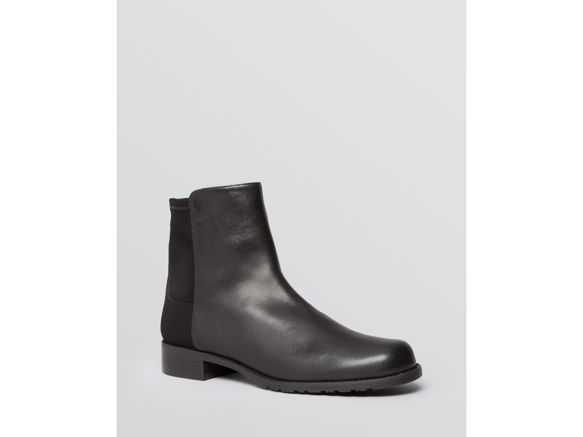 Stuart Weitzman Easyon Reserve 5050 Bootie Boots Black Leather Women’s