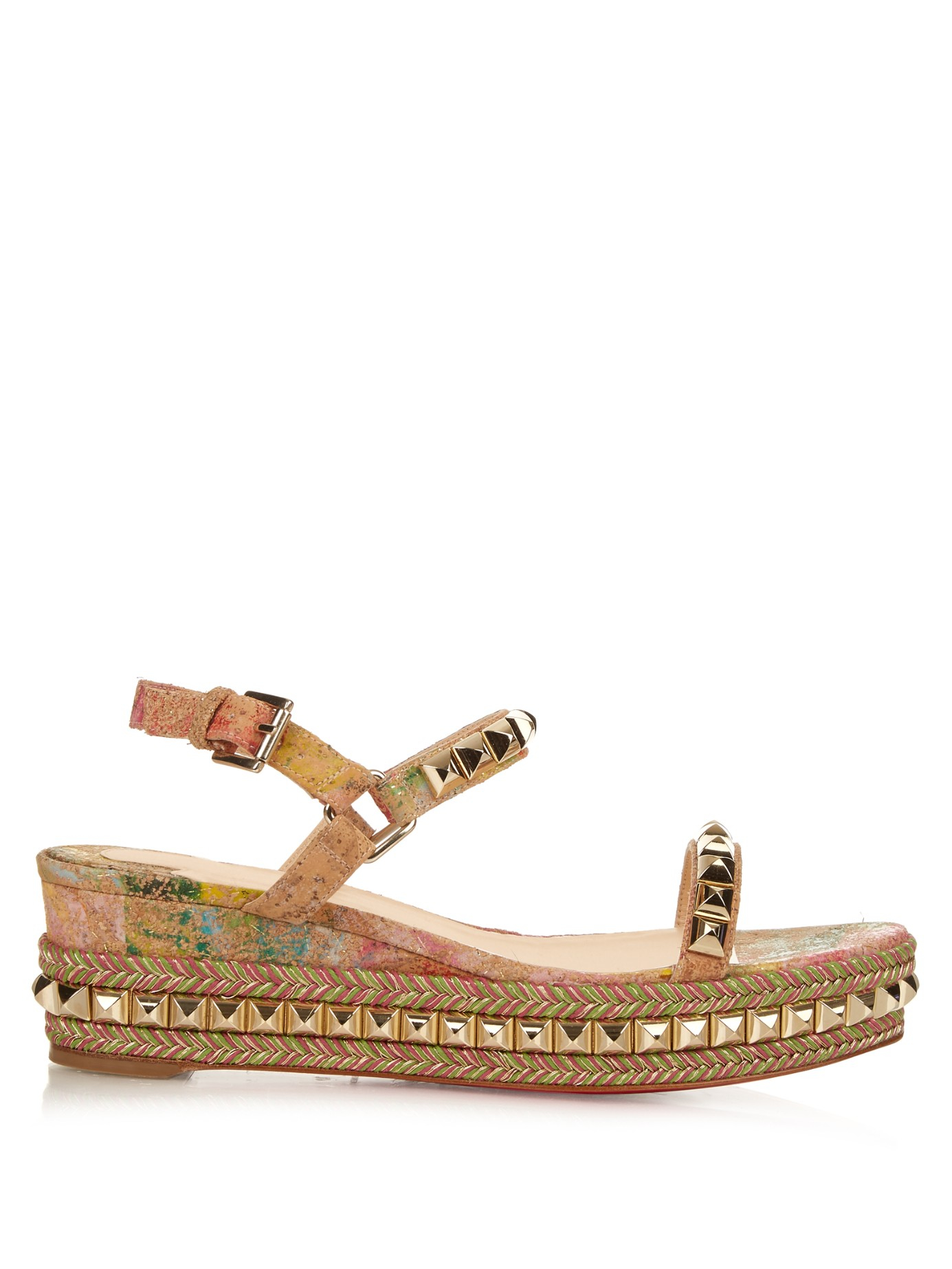 replica shoes christian louboutin - Christian louboutin Cataclou Embellished 60mm Sandals in ...