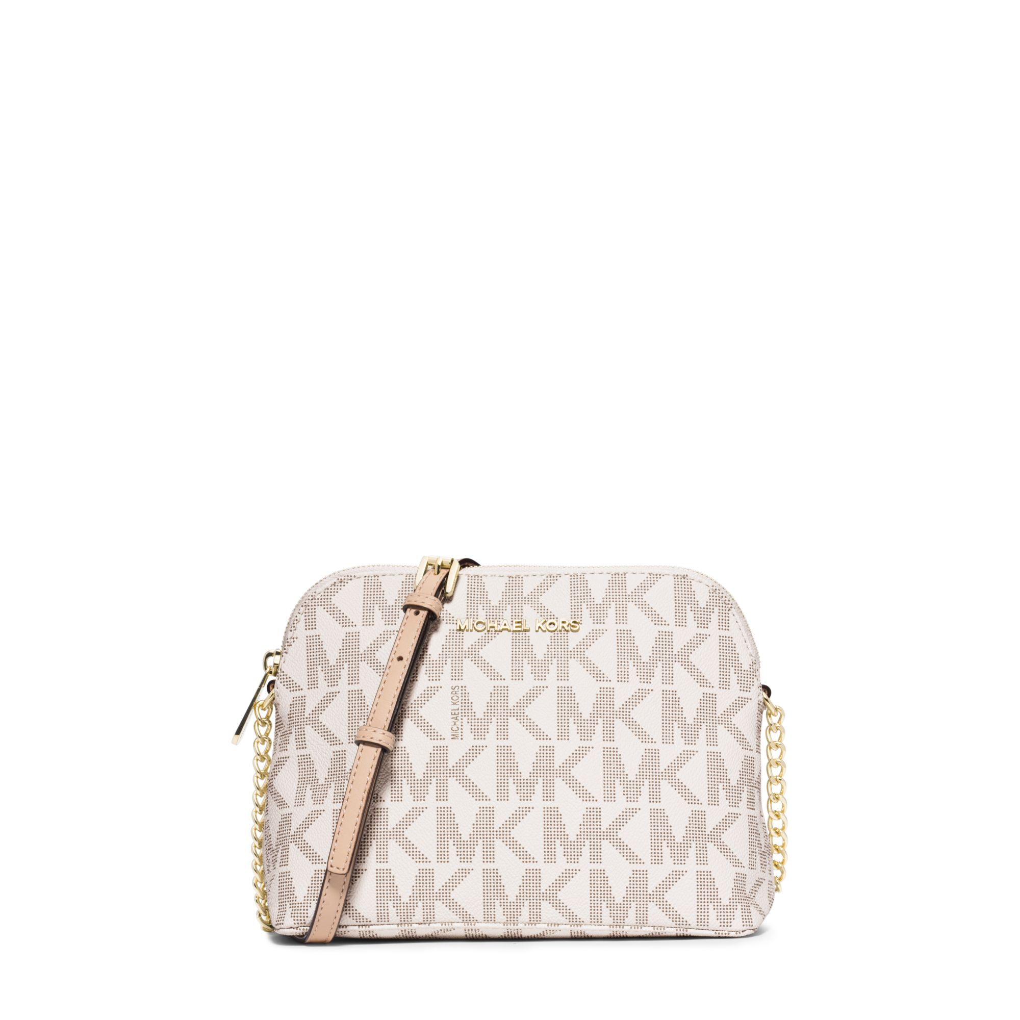 white mk crossbody bag