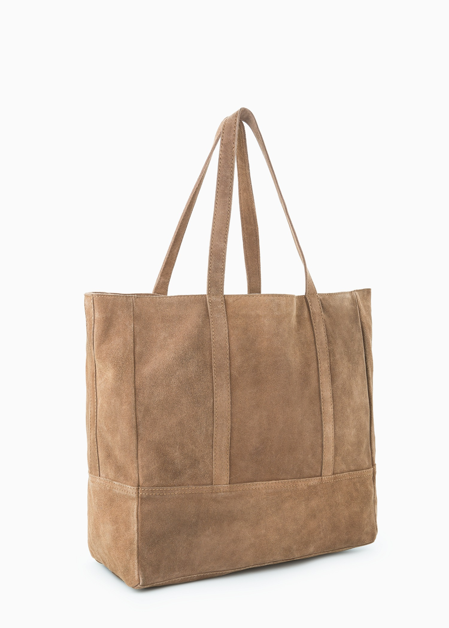 suede shopper