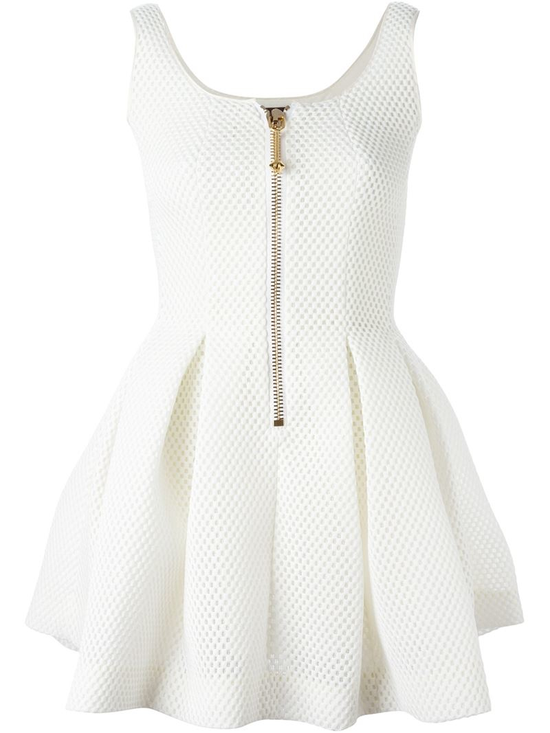 philipp plein white dress