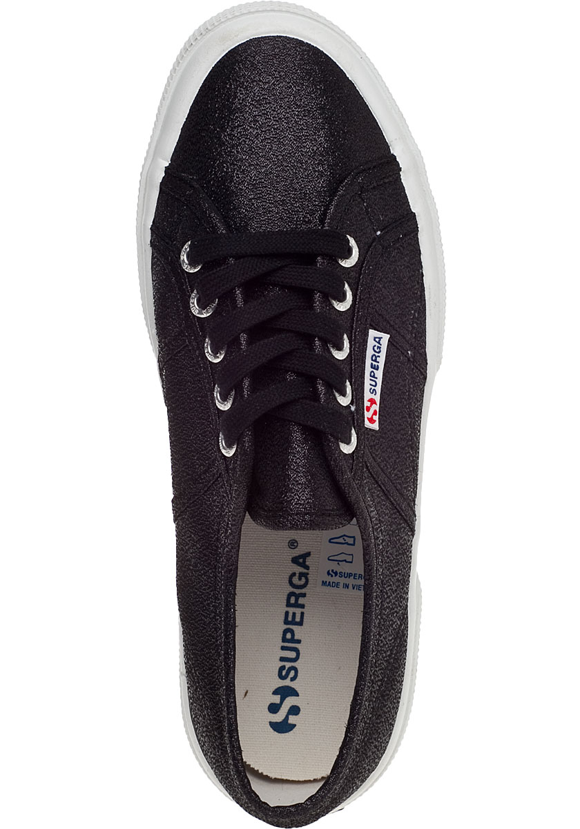 superga black glitter