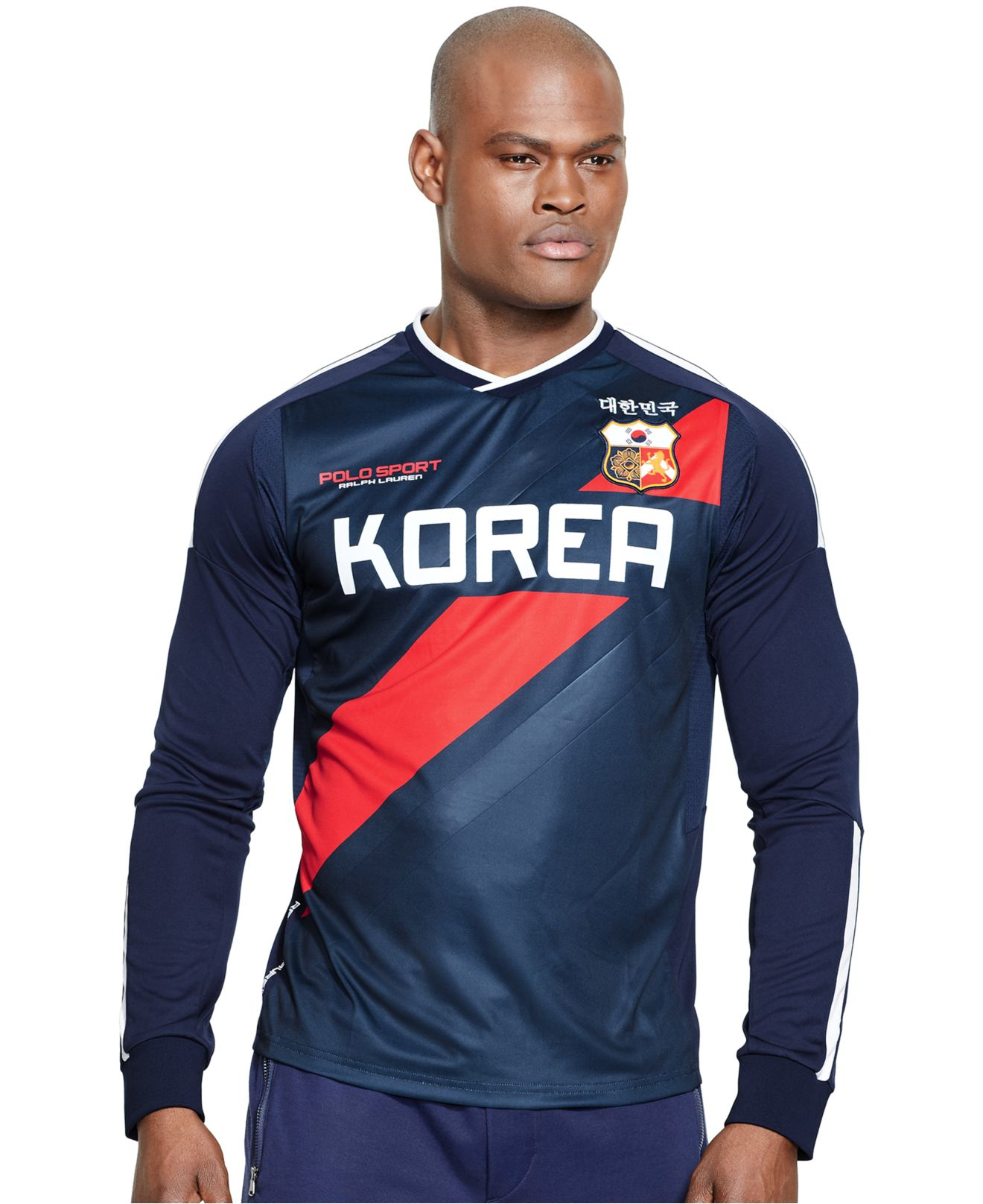 Polo Ralph Lauren Polo Sport Korea Long-sleeved Jersey T-shirt in French  Navy (Blue) for Men - Lyst