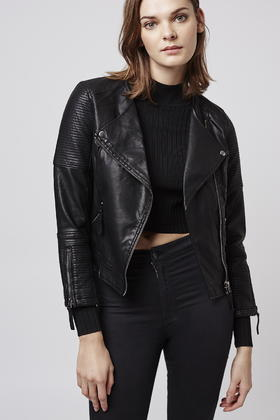 Petite Faux Leather Jackets Best Sale 