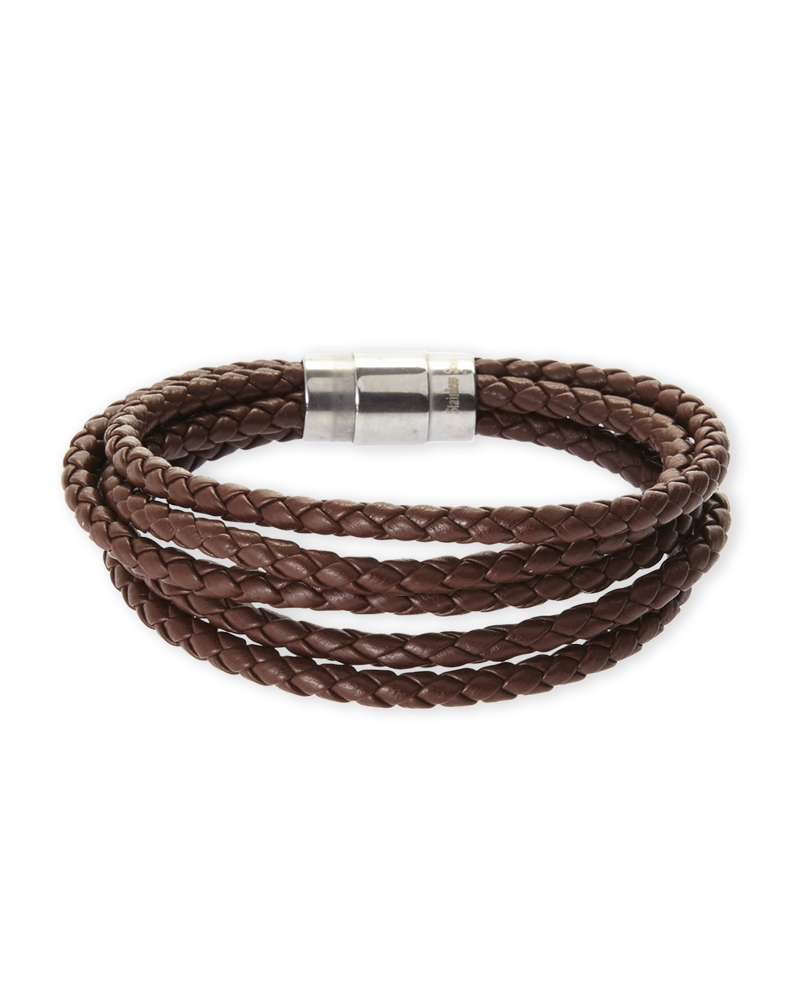 Lyst Blackjack Multi Strand Leather Bracelet In Brown For Men Gallery