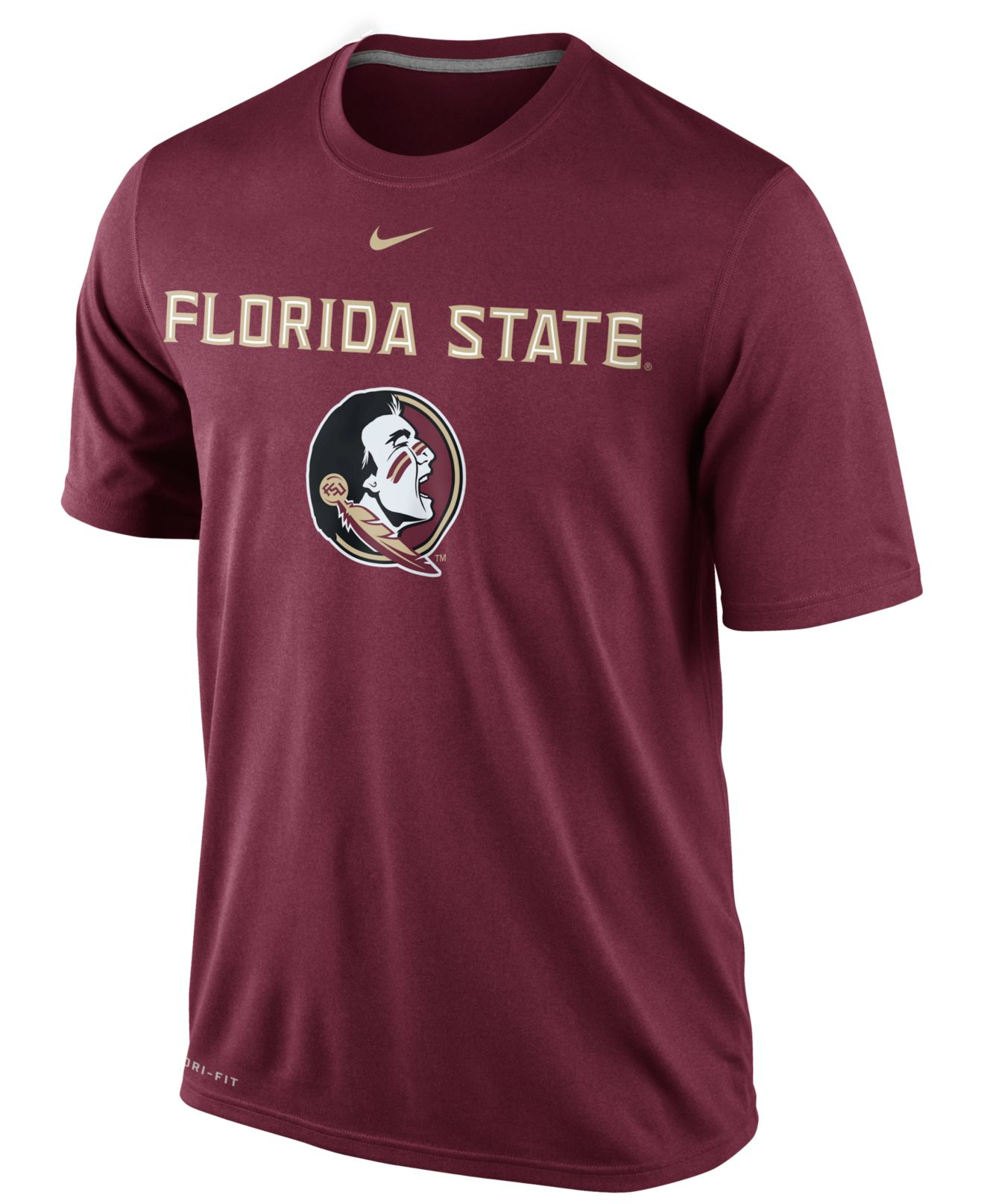 Nike Men'S Florida State Seminoles DriFit Logo Legend TShirt in