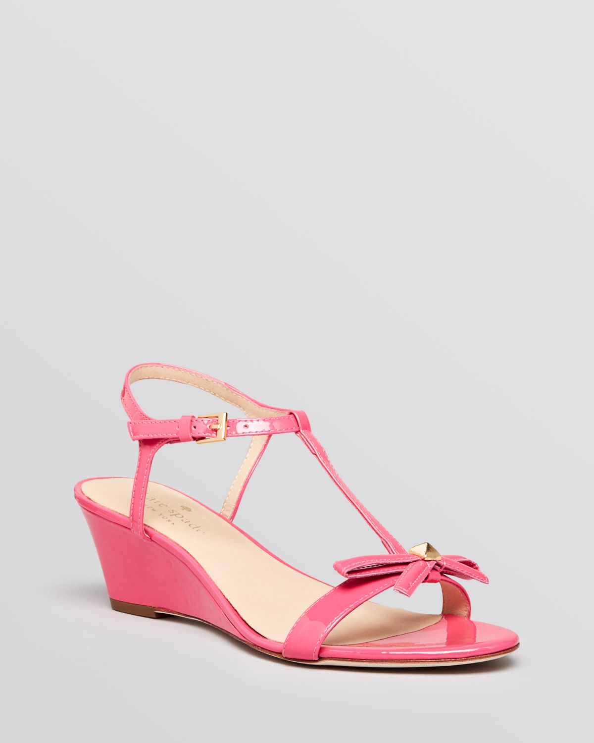 pink wedge sandals