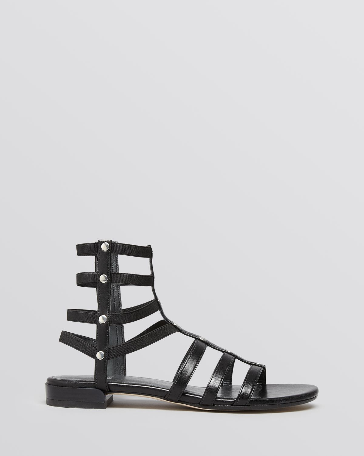 stuart weitzman black gladiator sandals
