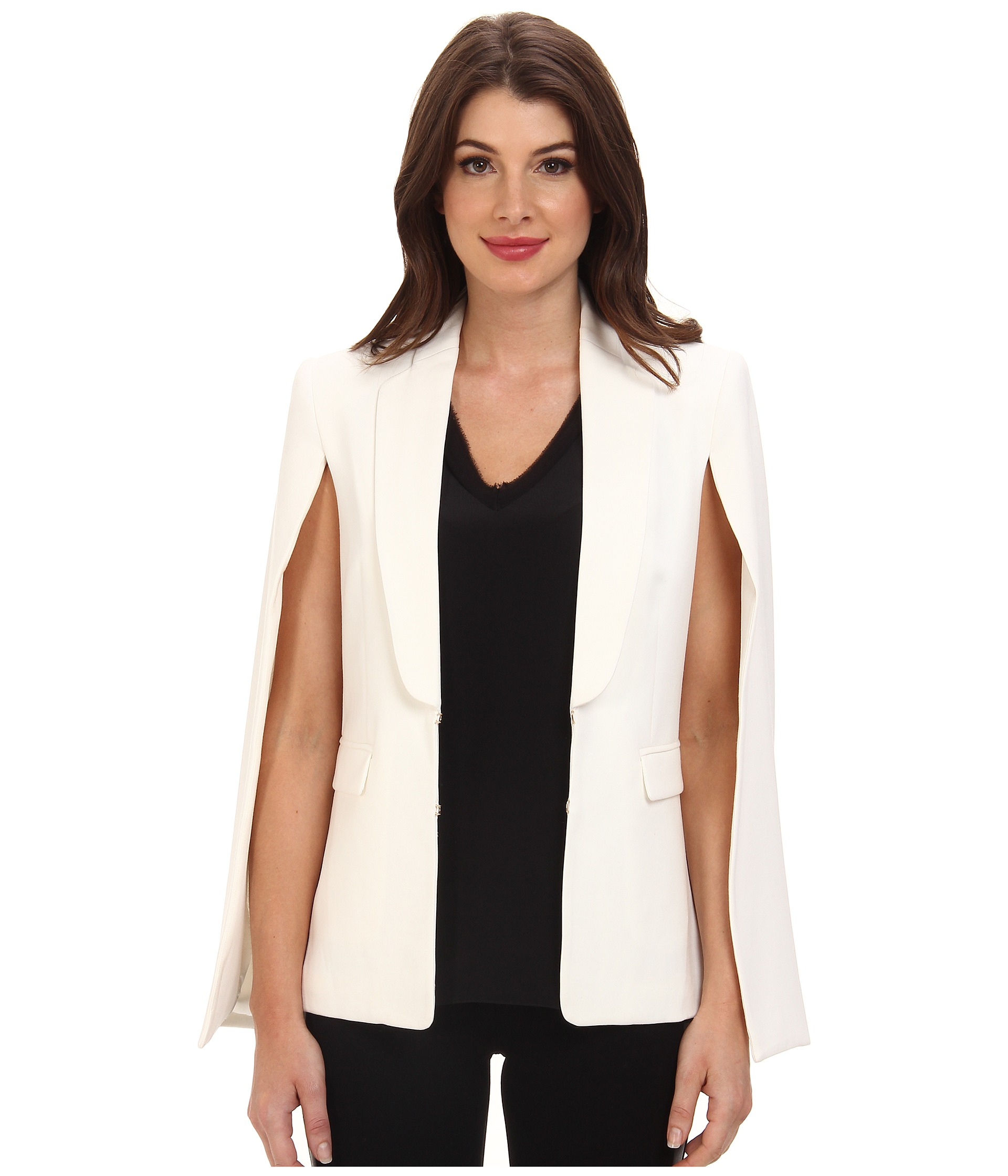 Reokoou Women Openwork Lace Flower Splicing Blazer Long Sleeve Jacket Office Wear Cardigan Coat Casual Slim Fit Blouse 
