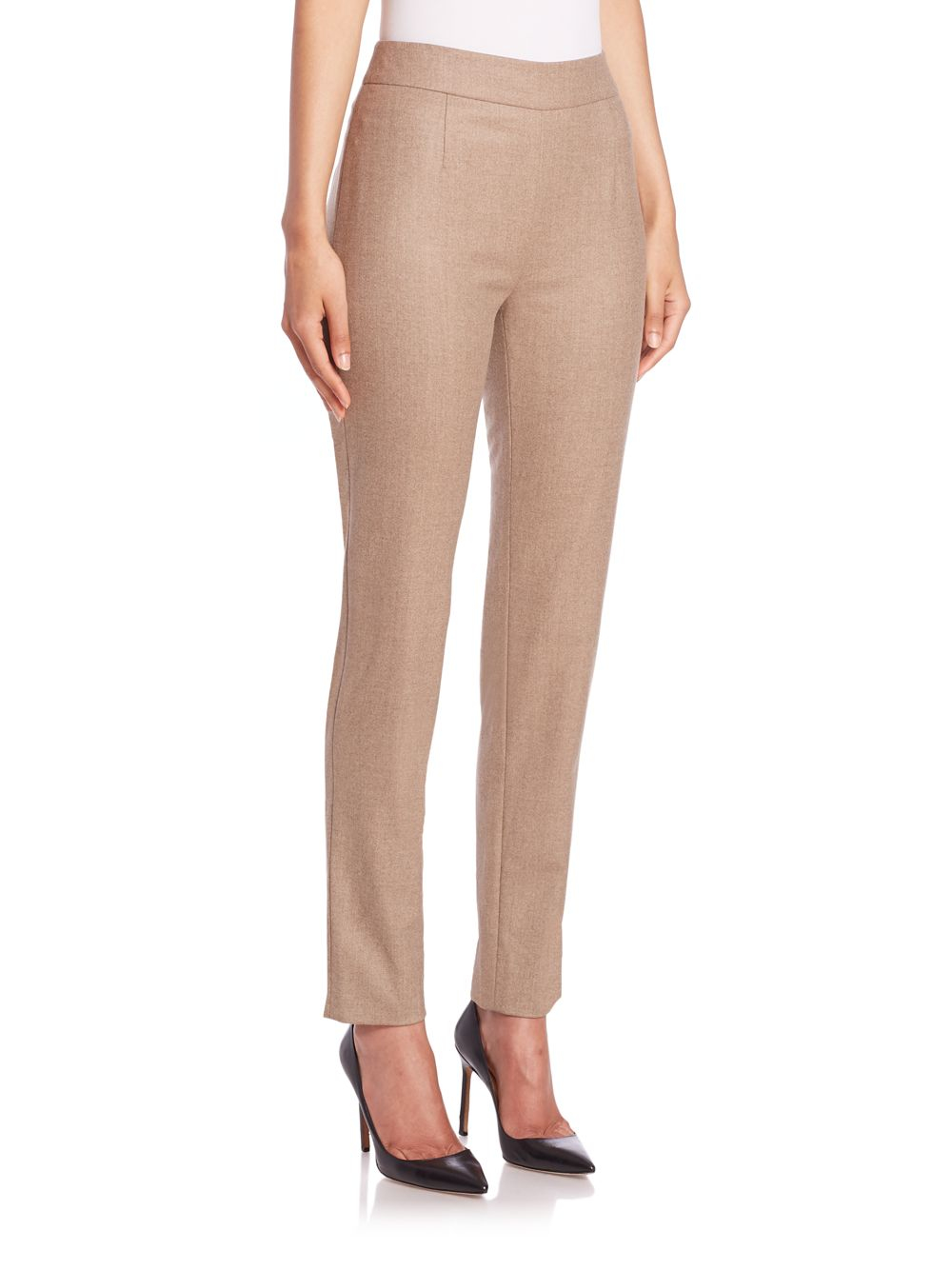 stretch wool pants womens