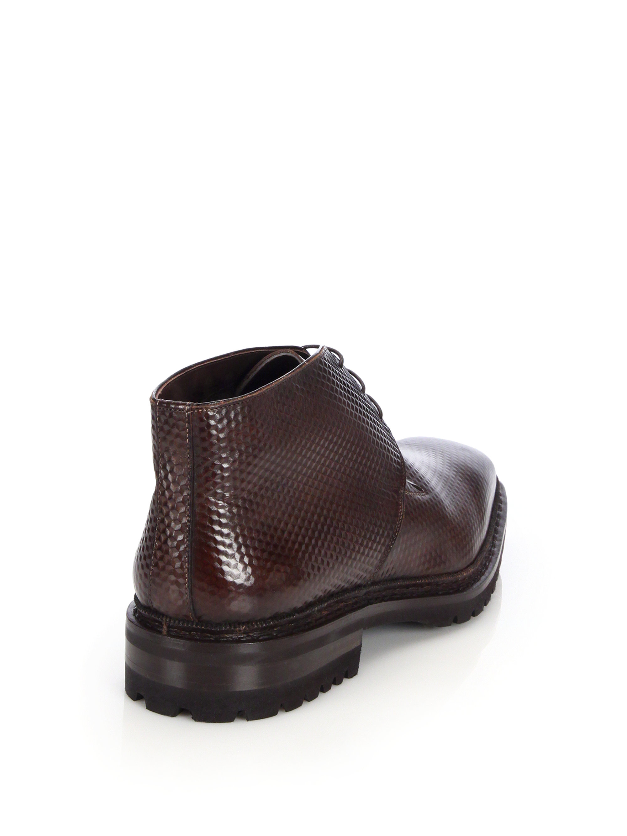 santoni chukka boots