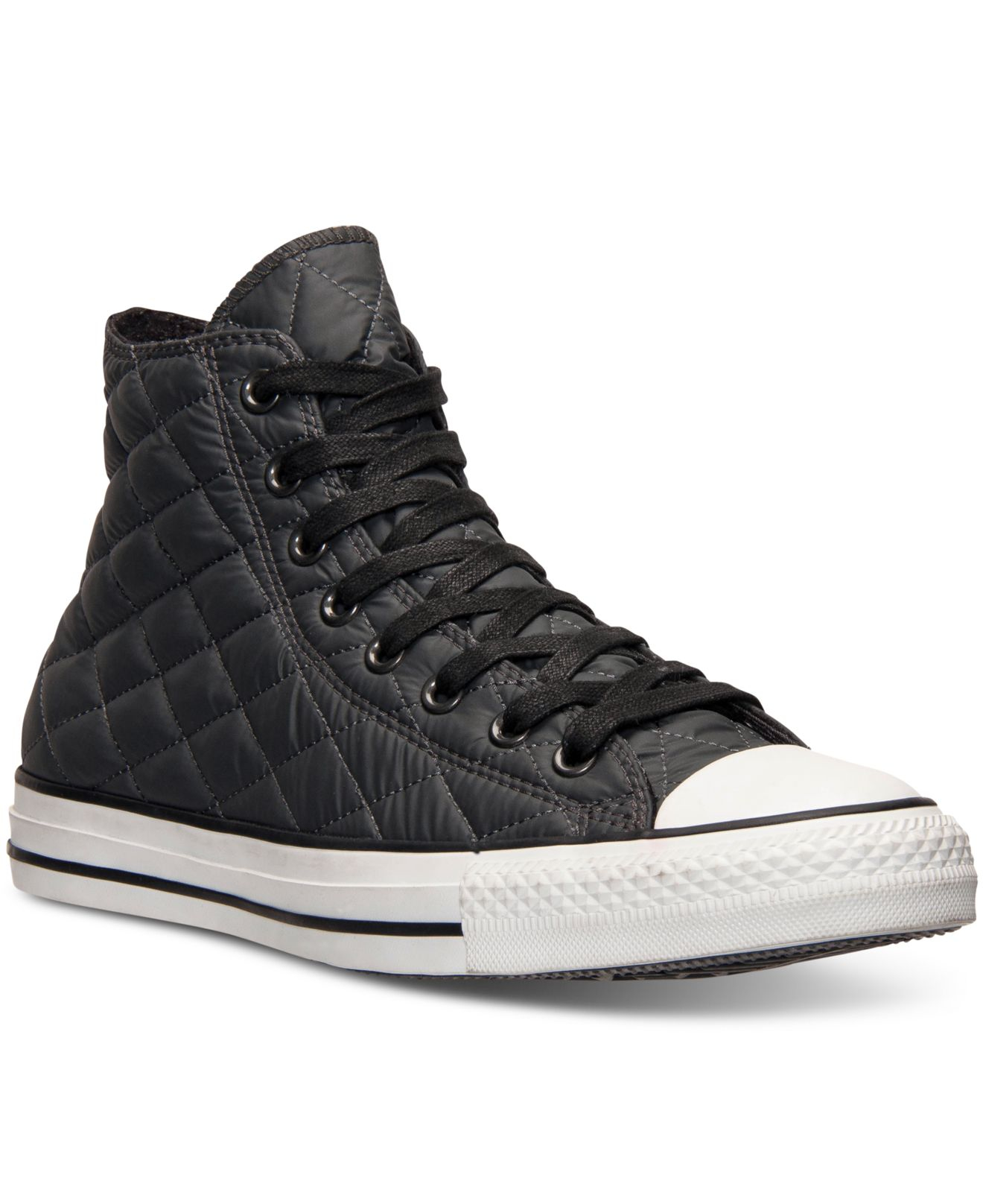 Converse Men's Chuck Taylor All Star Hi Quilted Casual Sneakers From