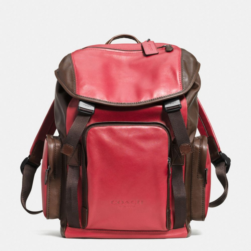 [View 21+] Coach Bag Red Backpack