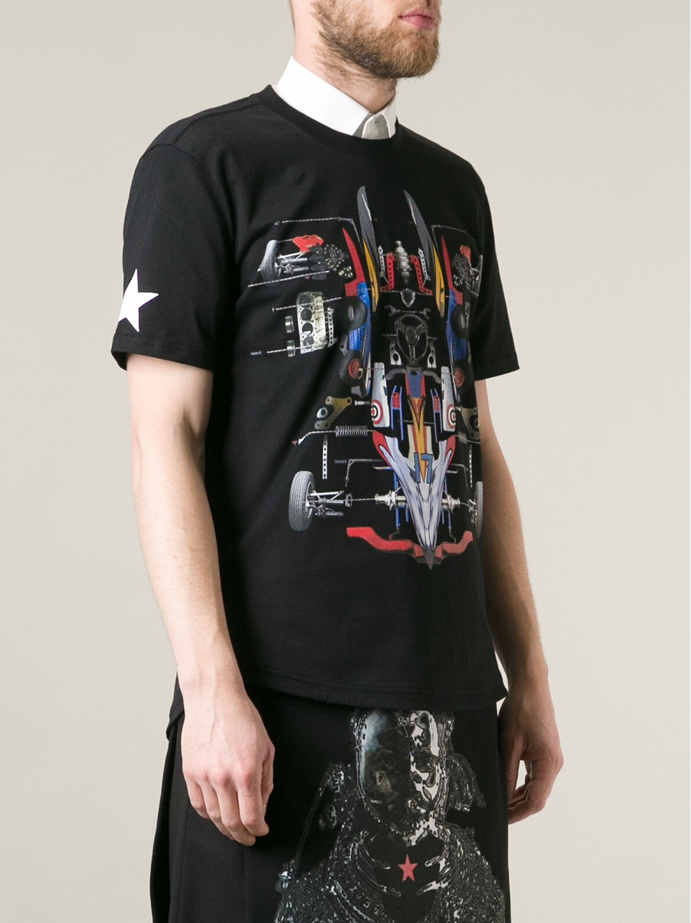 givenchy graphic t shirt