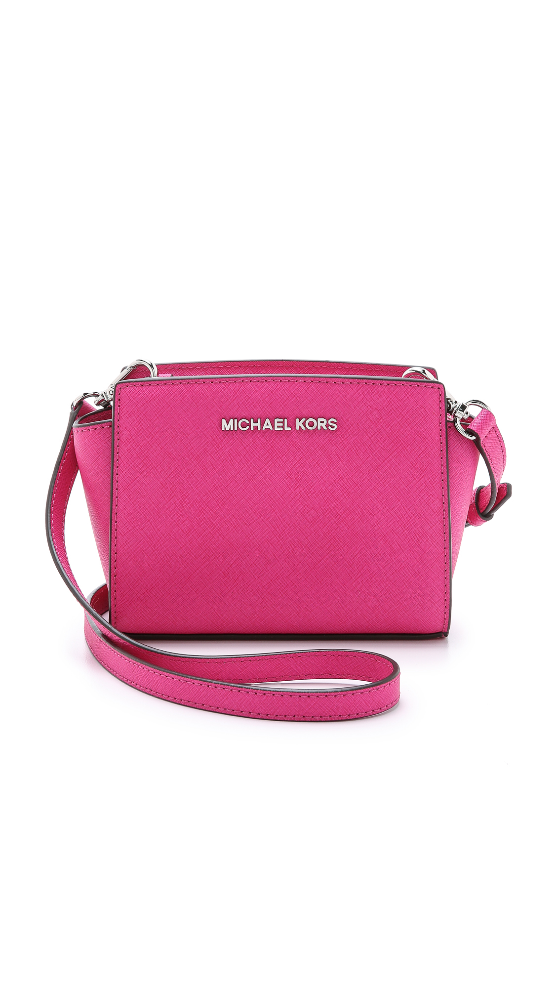 MICHAEL Michael Kors Selma Mini Messenger Bag - Blossom in Pink