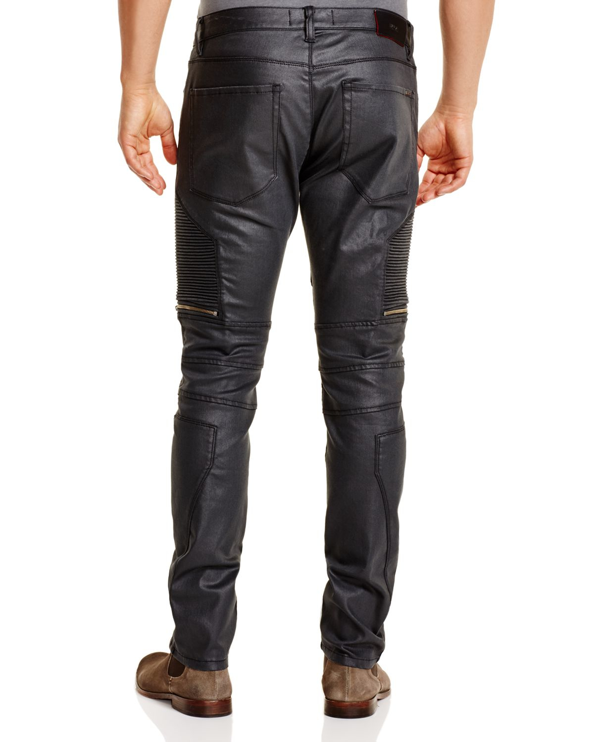 BOSS by HUGO BOSS Hugo 45 Moto Slim Fit Jeans In Dark Grey - Bloomingdale's  Exclusive in Gray for Men - Lyst
